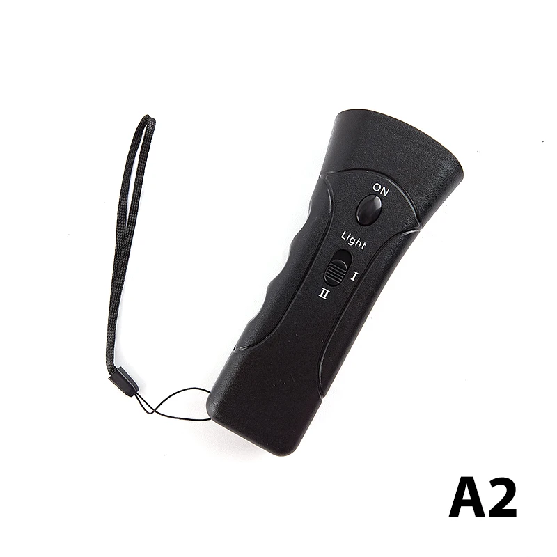 LED Batterie Ultraschall Hund Repeller Anti Barking Stoppen Rinde Gerät Trainer