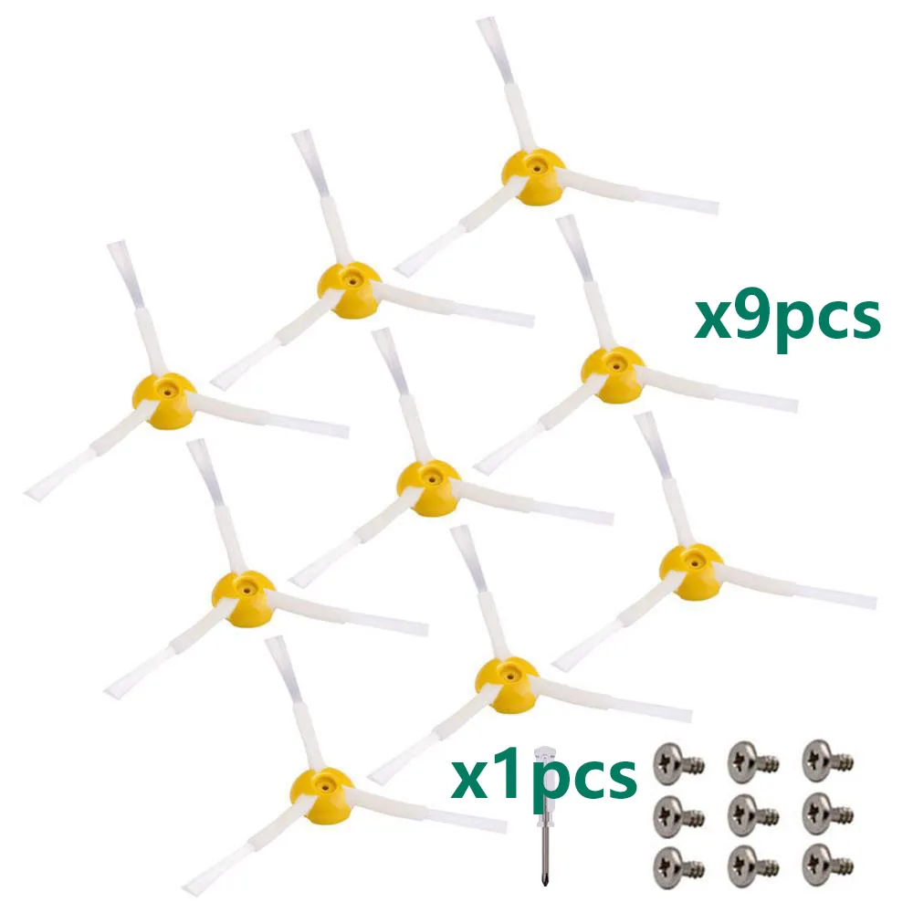 Cepillo lateral Compatible con iRobot Roomba Serie 500, 600, 700, 800, 900, 528, 560, 595, 614, 615, 690, 760, 770, 780, 860, 890