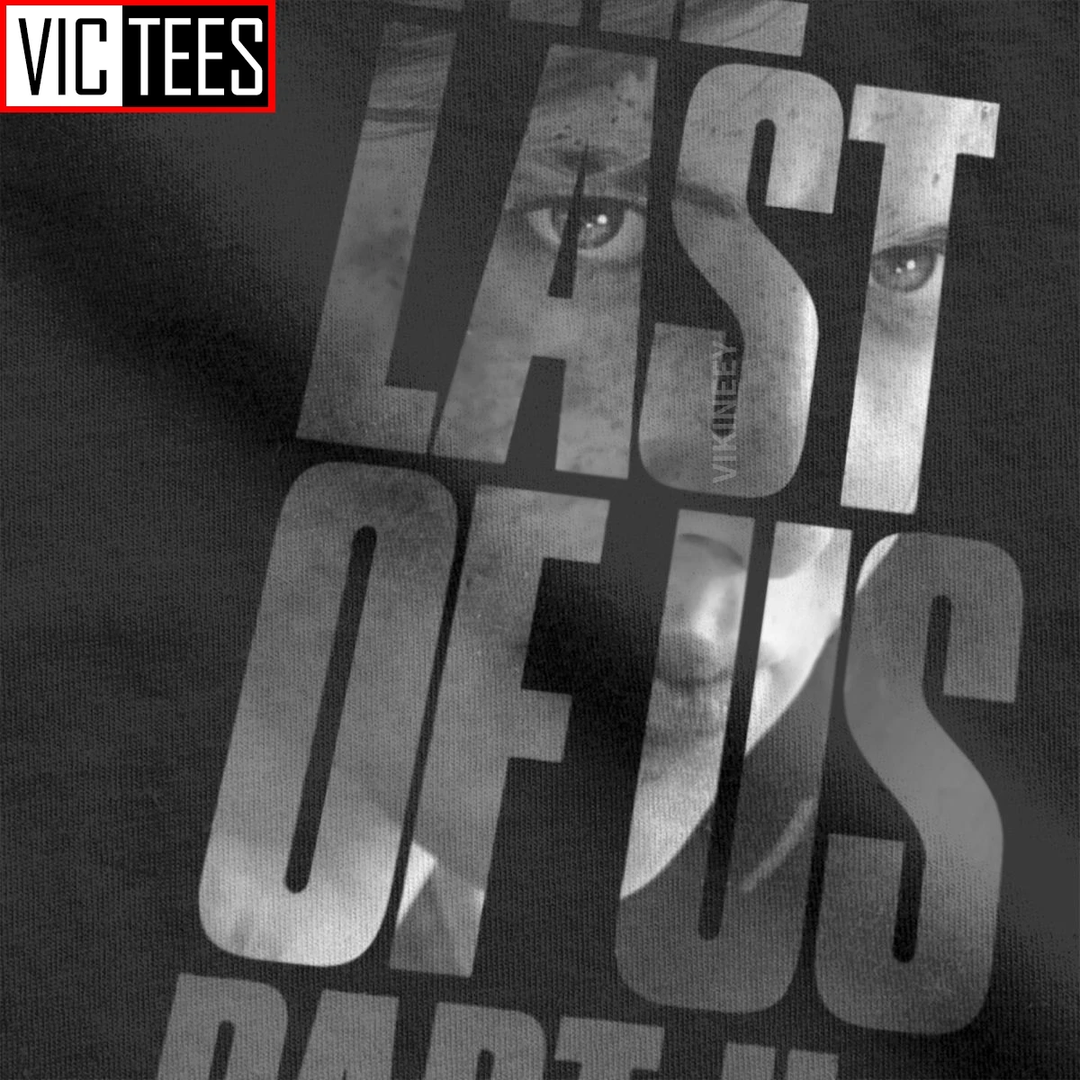 The Last Of Us Vengeful Ellie Tshirt Men Pure Cotton T-Shirt Fireflies Joel Tlou Video Game s Big Size