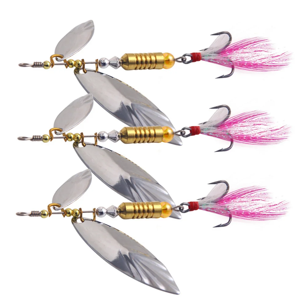 1Pcs Metal Spinner Spoon Fishing Lures 7g 10g Treble Hook Artificial Bait Wobblers Fishing Tackle For Trout Chub Perch Salmon