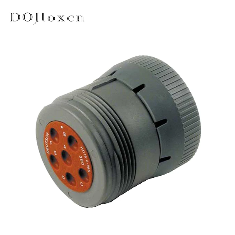 1/5/10/20/Sets 6 Pin HD16-6-96S DEUTSCH Male Female Wiring Connector ROHS Environmental Protection Waterproof Flame Retardant