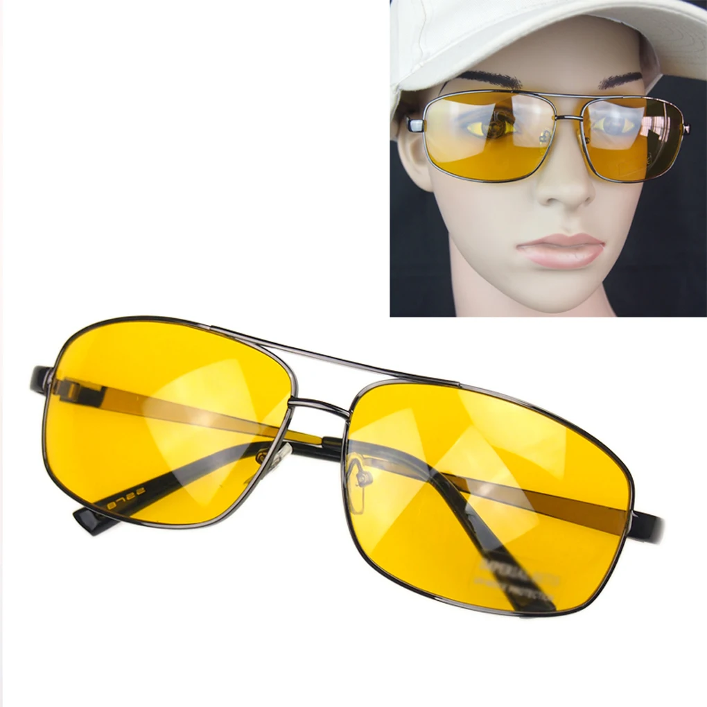 Anti-glare Polarizer Sunglasses Resin Car Drivers Uv400 Night View Goggles Polarized Driving Glasses Auto Accessories