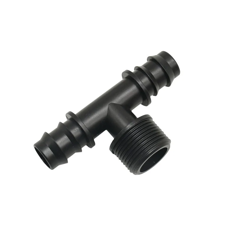 3/4' Male to 16mm 20mm Garden Hose Water Splitter Tee Connectors 1/2 3/4 Garden Hose 2 Way Connector Adapter 5pcs