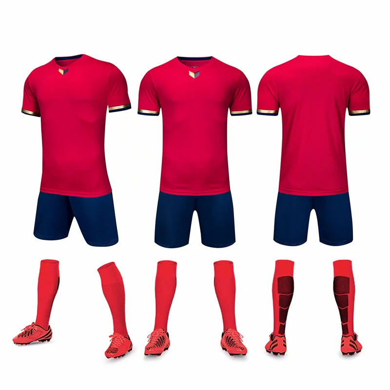 

Kids and Adult Soccer Jersey Sport Short Sleeve Running Clothes Sets Survetement Football Training Suit Tracksuit