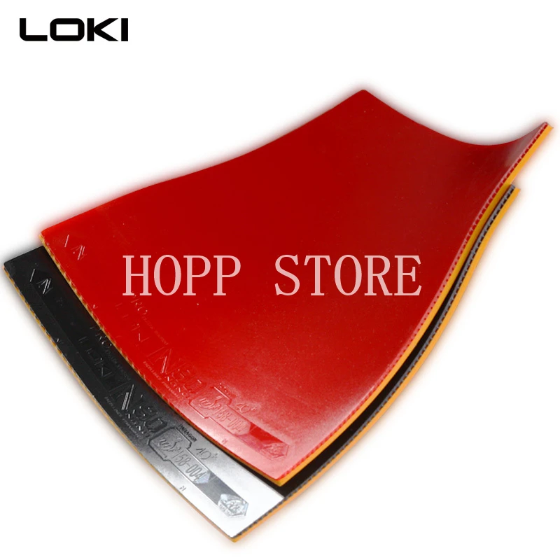 LOKI N80 High-density Yellow Sponge Table Tennis Rubber Pips In High Sticky Strong Spin Ping Pong Rubber for Loop and Control