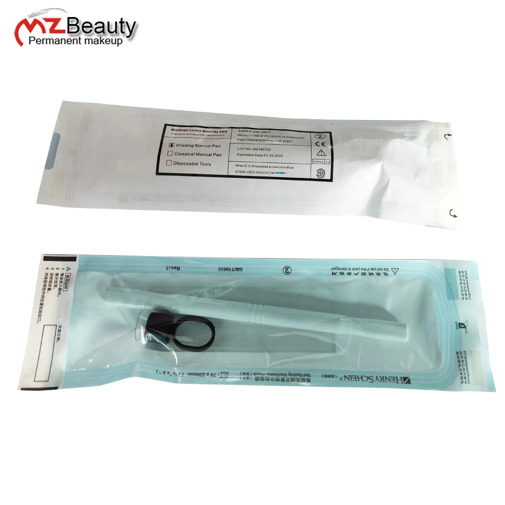 

Double Side Microblading Hand Tool Kits Shading 19 Pins With 14 Elevating Arc Flat Tools Disposable Plastic Miroblding Penn