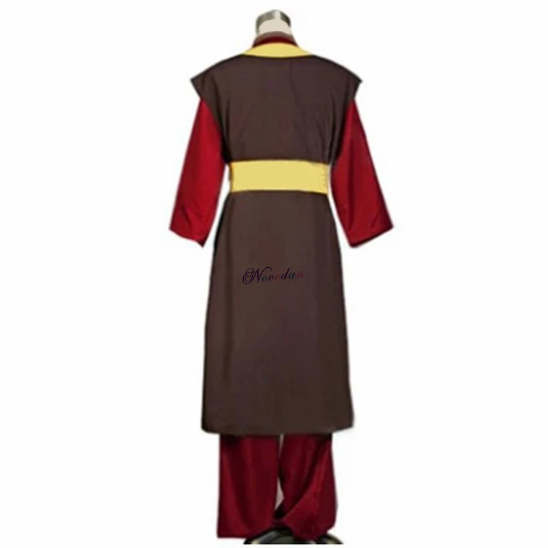 Disfraz de Avatar The Last airdoblador Zuko, uniforme de Príncipe del Rey, Anime, Aang Zuko, zapatos de Cosplay, peluca para fiesta de Halloween