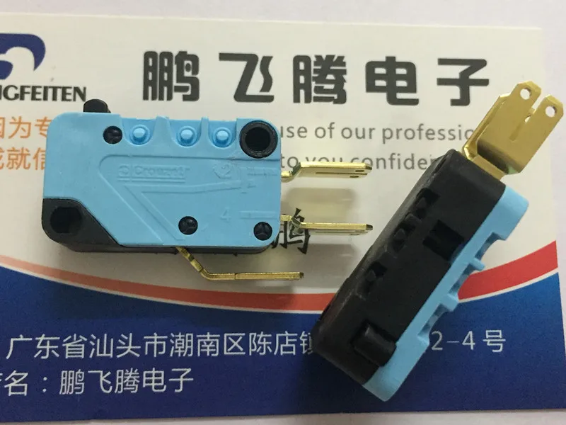 1PCS French Crouzet U83161.3 83161310 16A high current stroke limit reset micro switch 3 feet