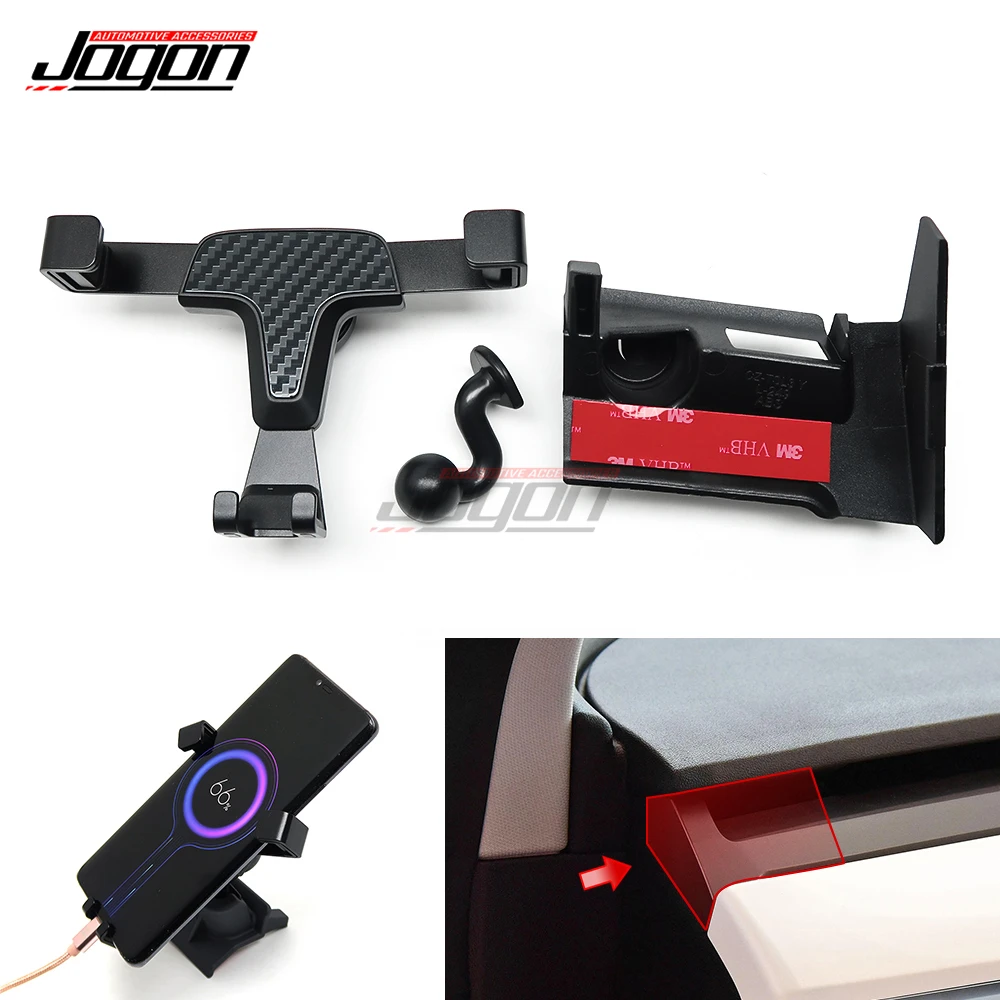 For Tesla Model 3 Model Y 2020 2021Car Gravity GPS Mobile Phone Holder Air Vent Mount Stand Cradle Cover Trim Accessories