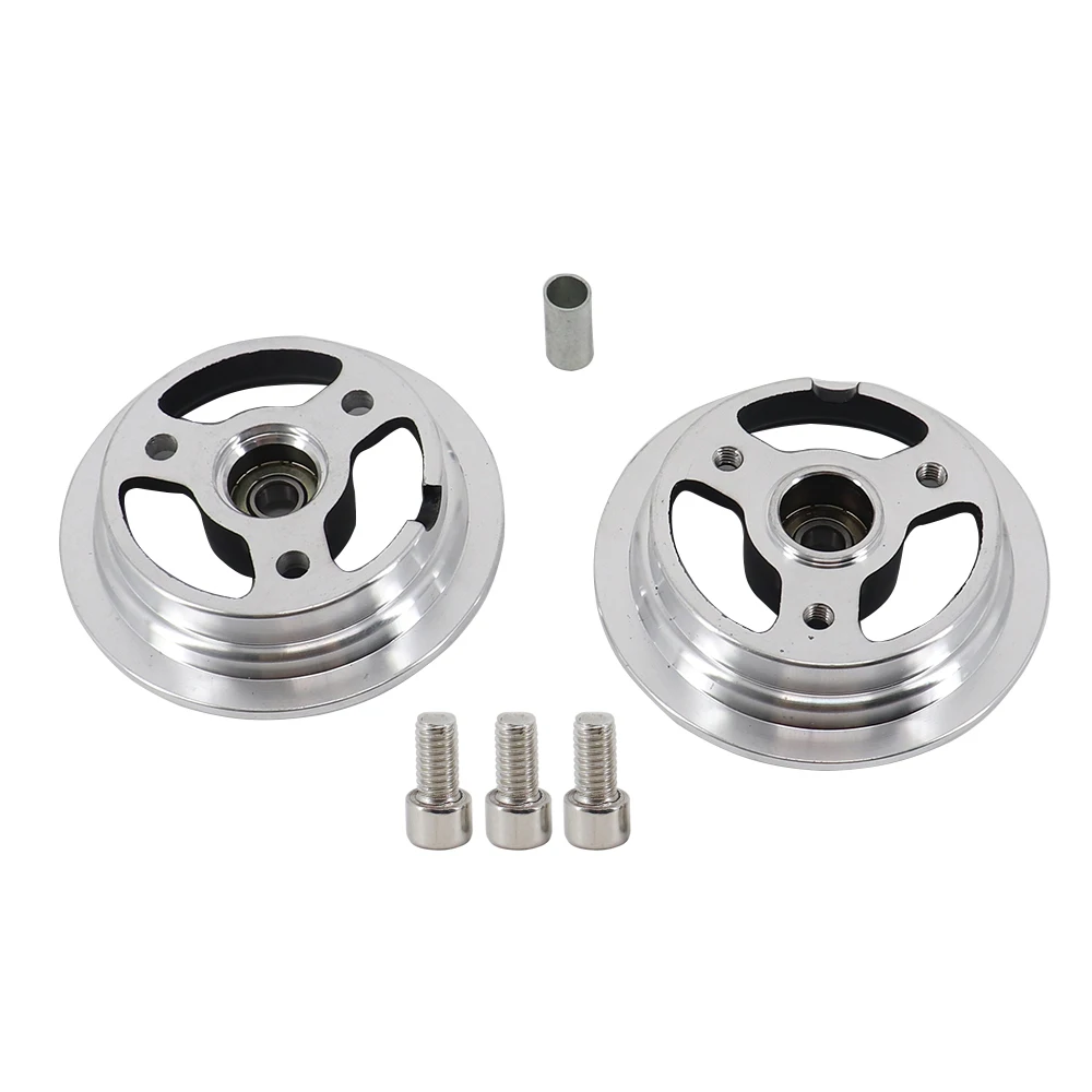 6 Inch Aluminum Alloy Split wheel rim 6X2 Electric Scooter Steel Ring 6x2 Front Wheel Rear Wheel Hub Wheel Rim Accessories