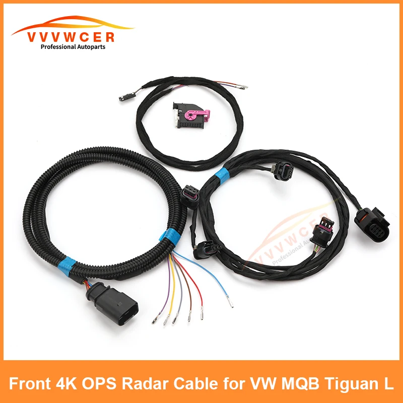 

Front 4K OPS Radar Upgrade 8K Radar Harness PDC Wiring Harness for VW MQB Tiguan Tiguan L