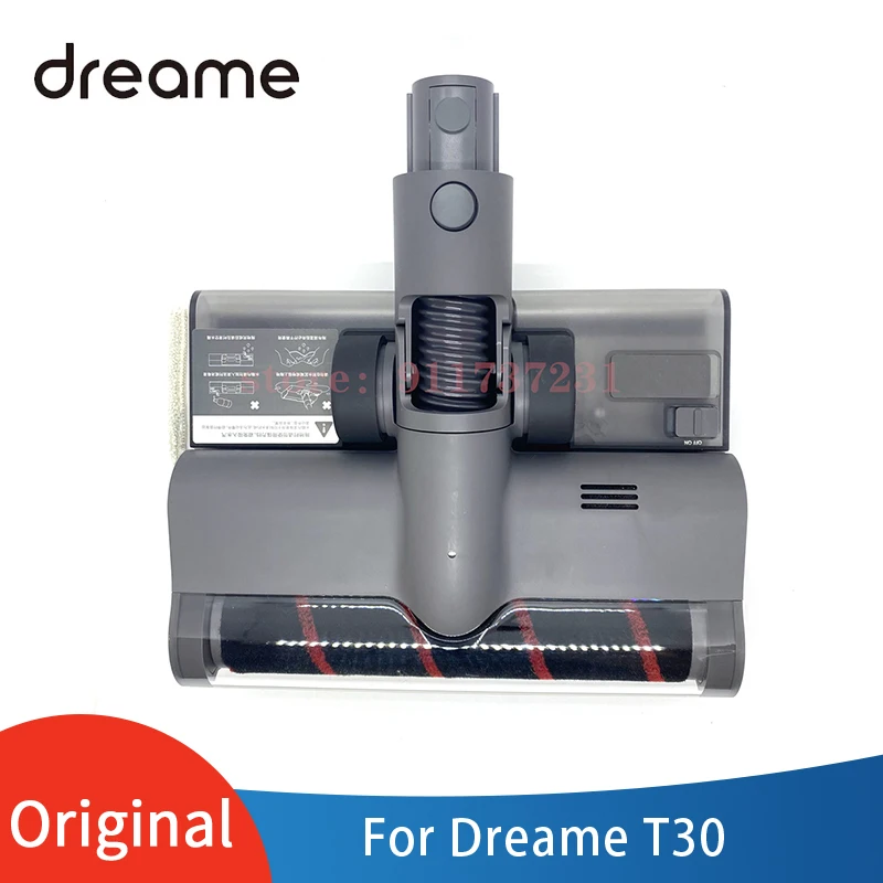 Original Dreame vacuum cleaner parts, suitable for Dreame T30 floor brush assembly water tank mop Accessories (With lighting)