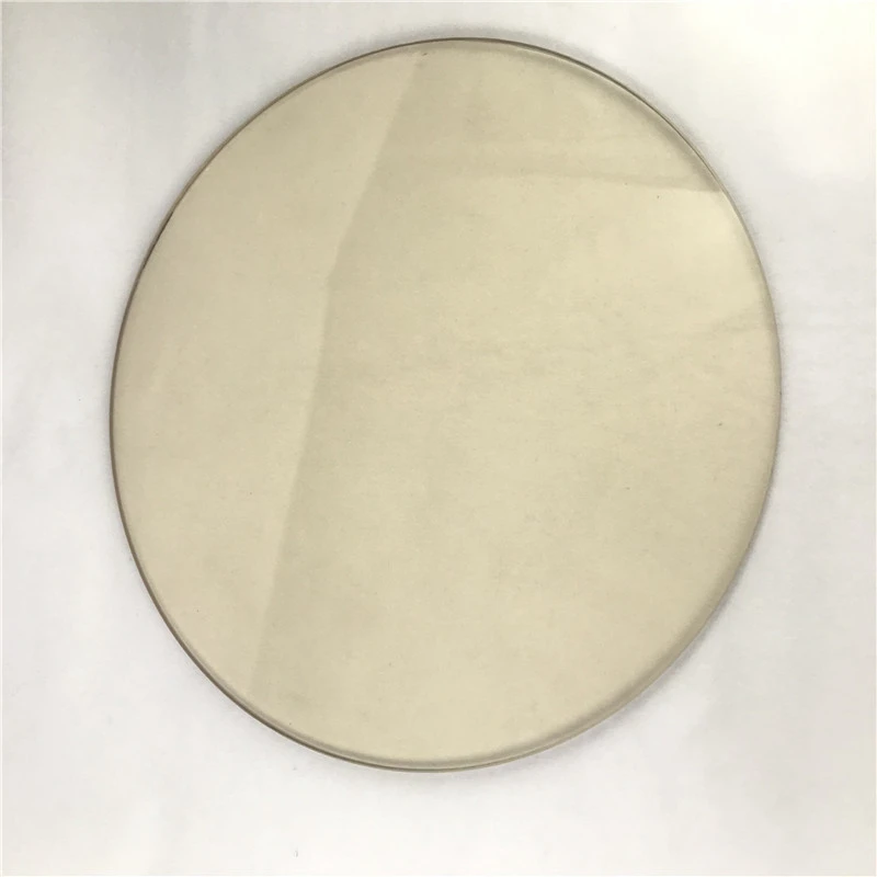 50X80mm ceramic microcrystalline transparent glass plate microwave oven plate stove fireplace panel refractory glass