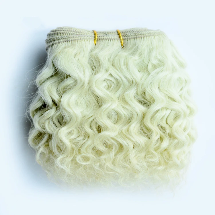 Wholesale High Quality  15*500cm DIY Wool Curl Doll Wig Handmade Hair Wig For  1/3 1/4 BJD Wig Accessories Toys