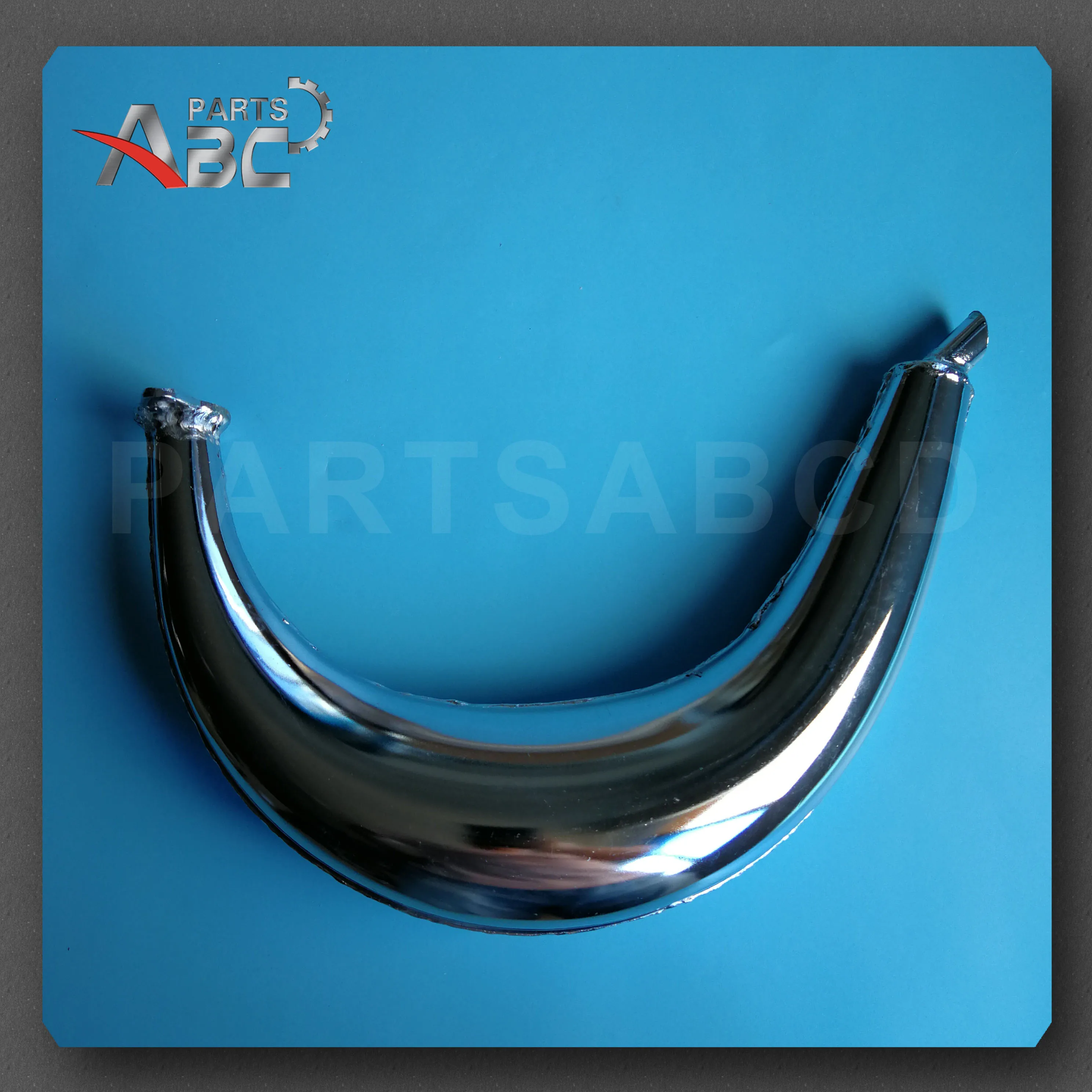 

DB Killer Silencer Banana Muffler Exhaust Chrome With Gasket 49cc 50cc 60cc 66cc 80cc Motorized Bicycle Bike Parts