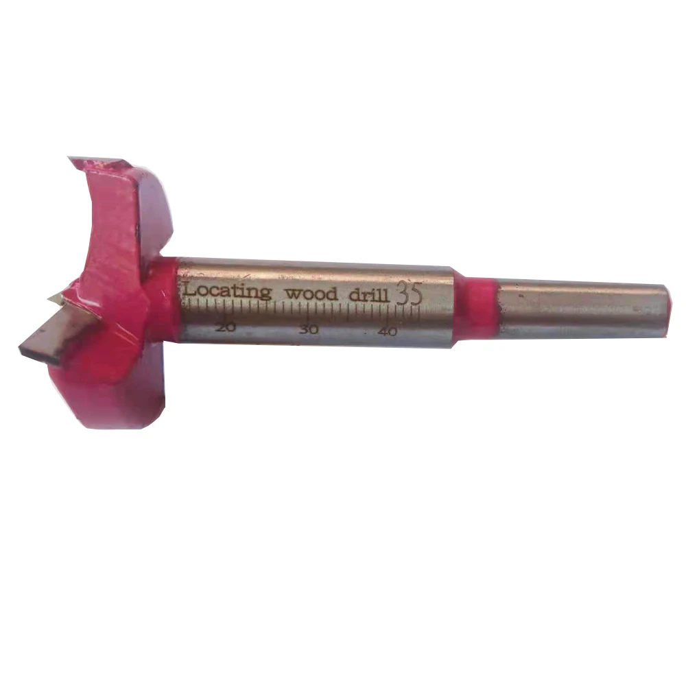 1 Sets Pink 35mm/40MM Hinge Drilling Woodworking Tool Guide Hinge Hole Drill Bit Guide Locator Hole Opener  Door Cabinet Tool