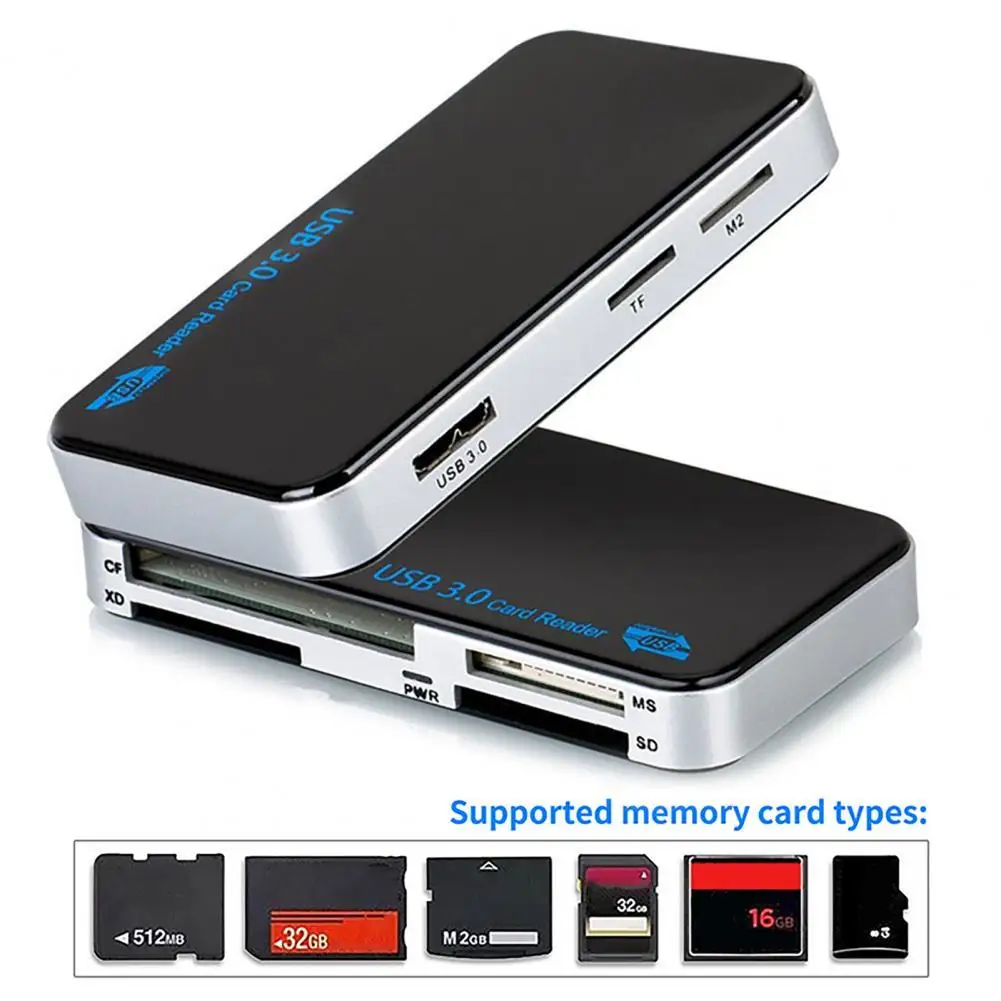 Portable  Superior Compact SM/XD T-FLASH SD-Card Reader Hot Swap External Card Reader Mini   for Speaker