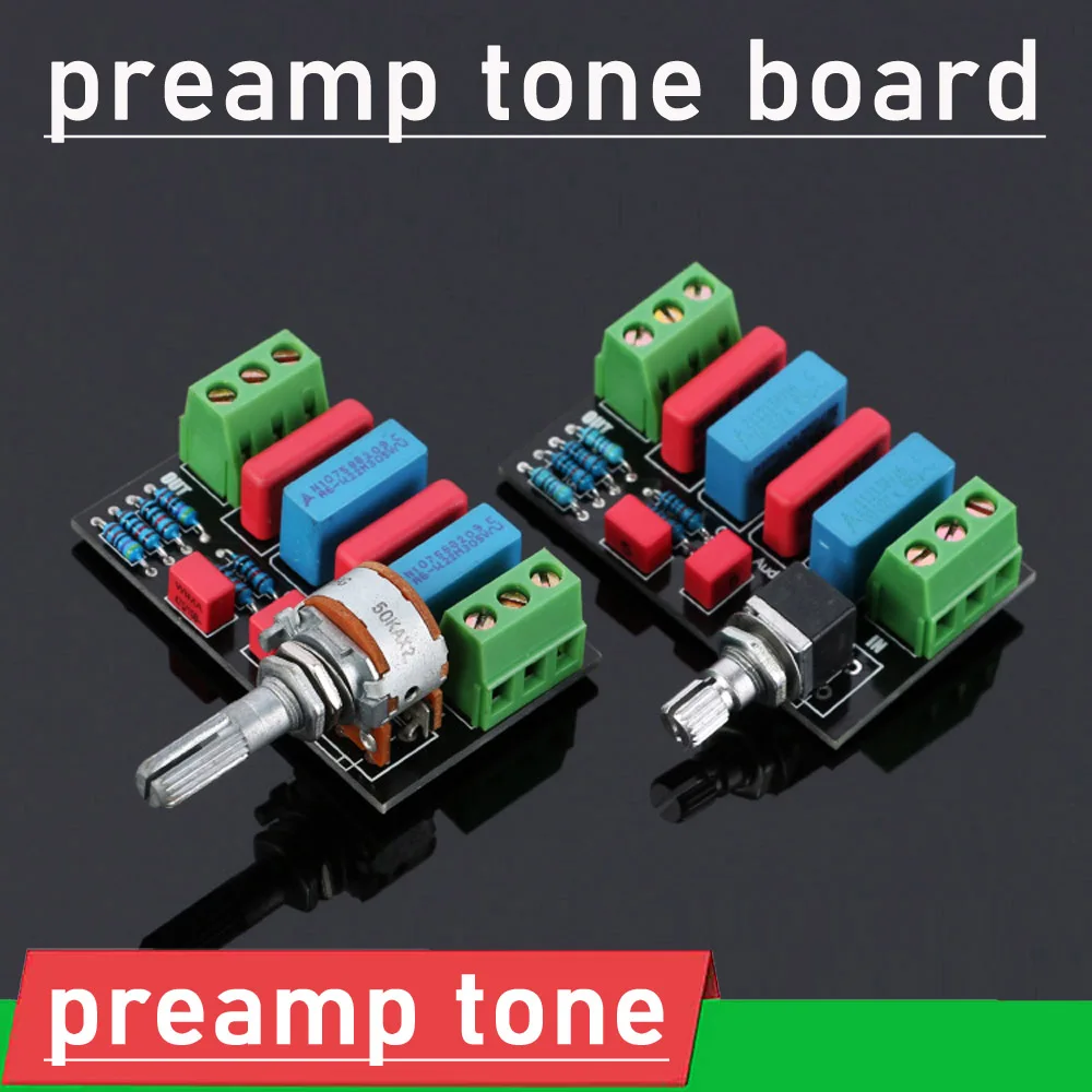 Amplifier / Preamp Passive Tone Board Volume Control Sound Enhanced Pre-amp diy kit 09/ ALPS-16 potentiometer