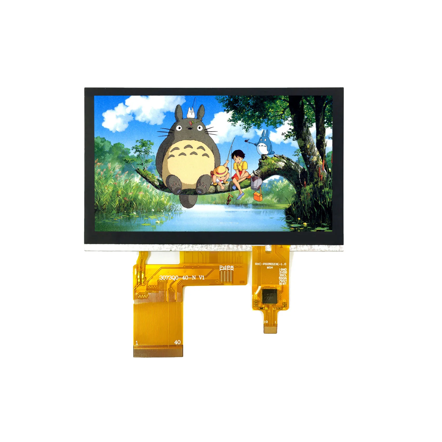 

4.3inch LCD Screen VS043T-005A 480x272 With Capacitive Touchscreen Touch Sensor