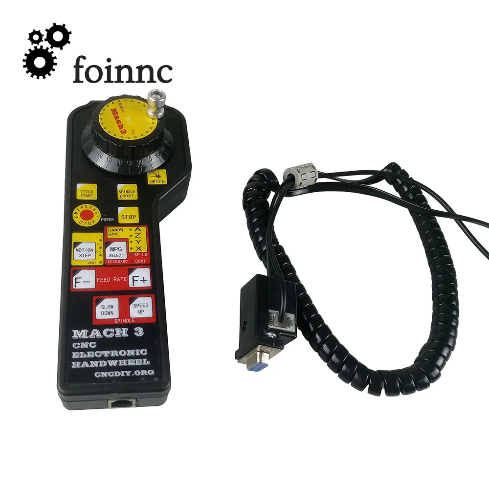 cnc controlador off line mach usb eixos roda manual controlador modbus mpg para maquina industrial 01