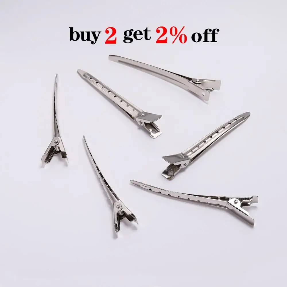 10pcs/lot 85cm Pro Salon Hairdressing Tool Duck Mouth Hair Clip Sectioning Clamp For DIY Hairpins Barrettes Headwear Accessories