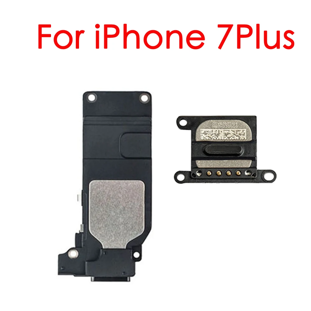 Front Top Earpiece Ear Piece Sound Speaker Replacement Parts And Bottom LoudSpeaker Buzzer For iPhone 7 7Plus 8G 8 Plus