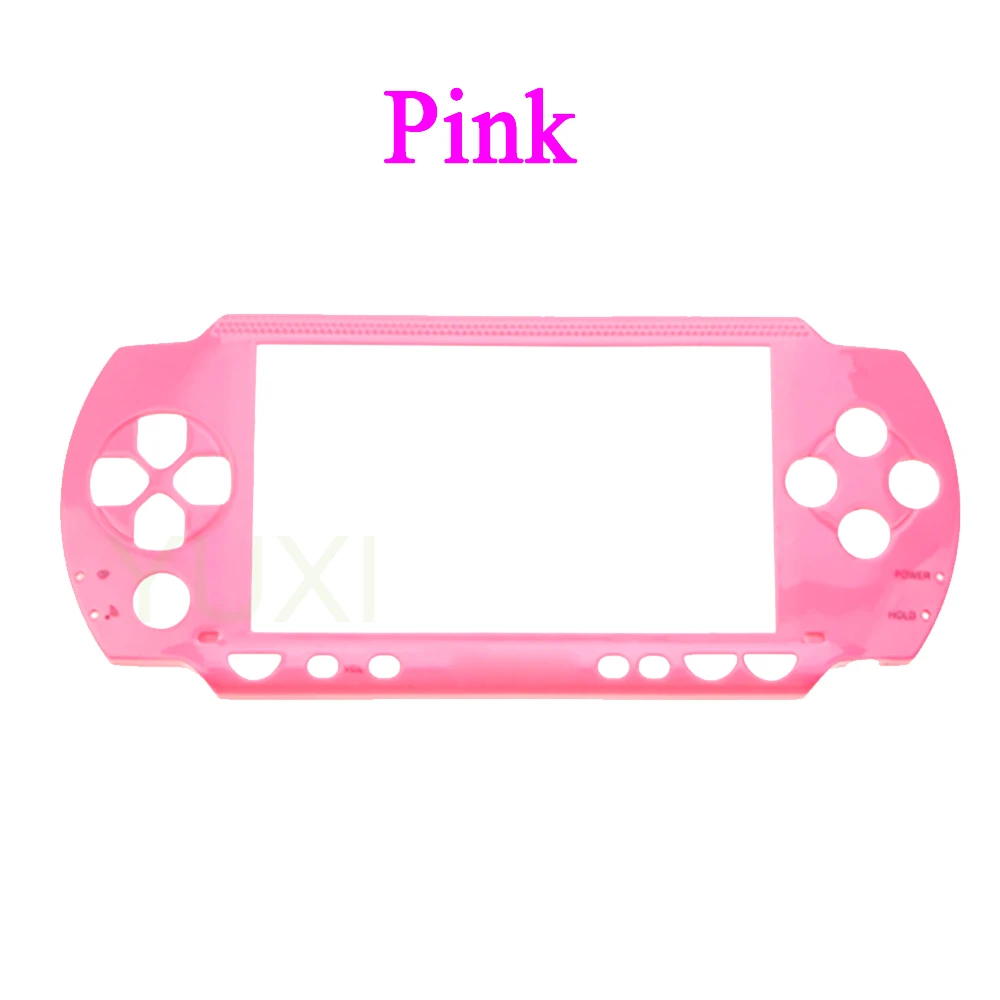 YUXI 1pcs 11colors available Replacement Housing Front Faceplate Case Shell Cover for PSP1000 Console