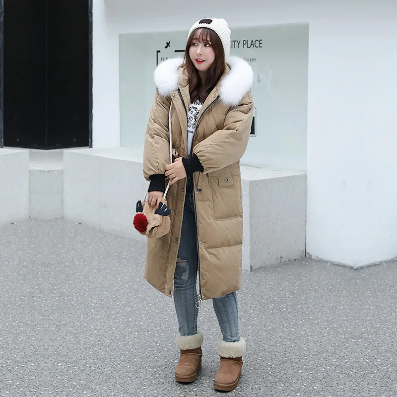 Jacket Women Plus Size White Duck Down Coat Winter Down Jacket Women Jacket Korean Puffer Jacket Chaqueta Mujer YY1260