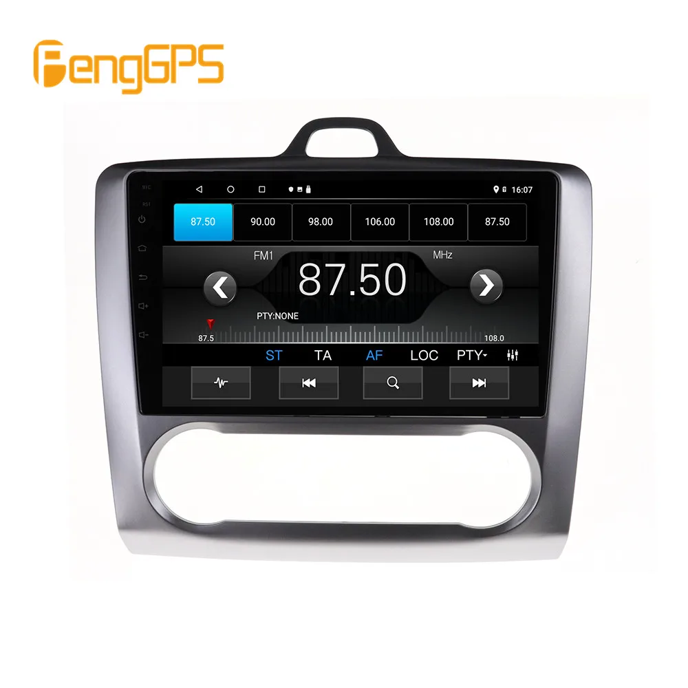 2 Din DVD Player for Ford Focus 2004-2011 Android Radio Multimedia GPS Navigation Carplay DSP Touch Screen Headunit 360 Camera