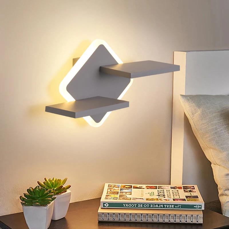 Modern Minimalism LED Wall Lamp For Bedroom Bedside Home Indoor Stairs Lighting Novelty Light aplique luz pared Kitchen Fixture