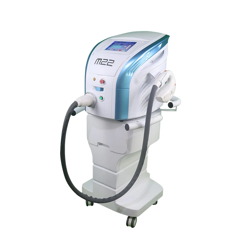 High quality Opt Ipl E Light Optical Laser Fast Laser Hair Removal Machine M22 Skin Tightening Q Switched Nd Yag Laser