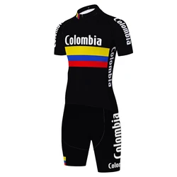 2023 Colombia One Piece Skinsuit Cycling Jersey 2023 ProTeam Maillot Ciclismo Hombre triathlon Cycling Jersey Cycling Equipment