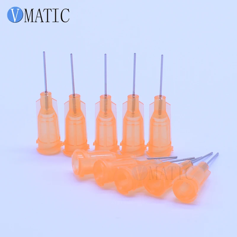 

Free Shipping Non-Sterilized 100Pcs 0.5" 23G Liquid Dispensing Needles Tips 1/2 Inch