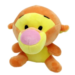 12-20 cm Winnie the Pooh Beruang Harimau Babi Anime Lucu Kartun Boneka Mewah Mainan Gantungan Kunci Liontin Dekorasi Kamar Anak-anak Hadiah Ulang Tahun 8 macan putih terlaris - №