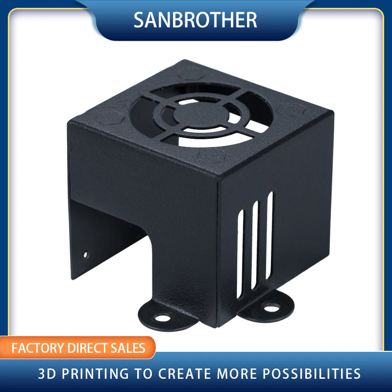 3D Printer Parts Fan Cover CR-10S Ender-3 Extruder fan protection cover Fixed Cooling Fan Cover 3D Print Head Fan Accessories
