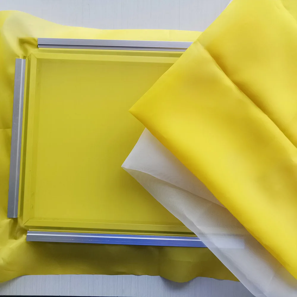 Free Shipping 1 Meter Yellow Polyester Silk Screen Printing Mesh 127cm Width 80T/100T/120T