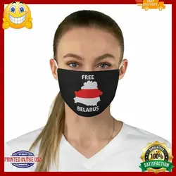 Mascarilla facial con bandera de Bielorrusia, máscara con filtro de bolsillo, reutilizable y lavable