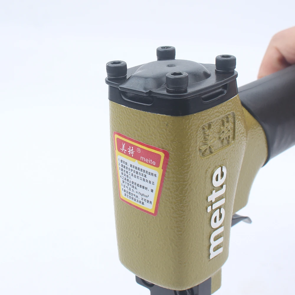 Meite 0960 Pneumatic Pins Gun Air Nailer Big Head Nailer For Make Sofa