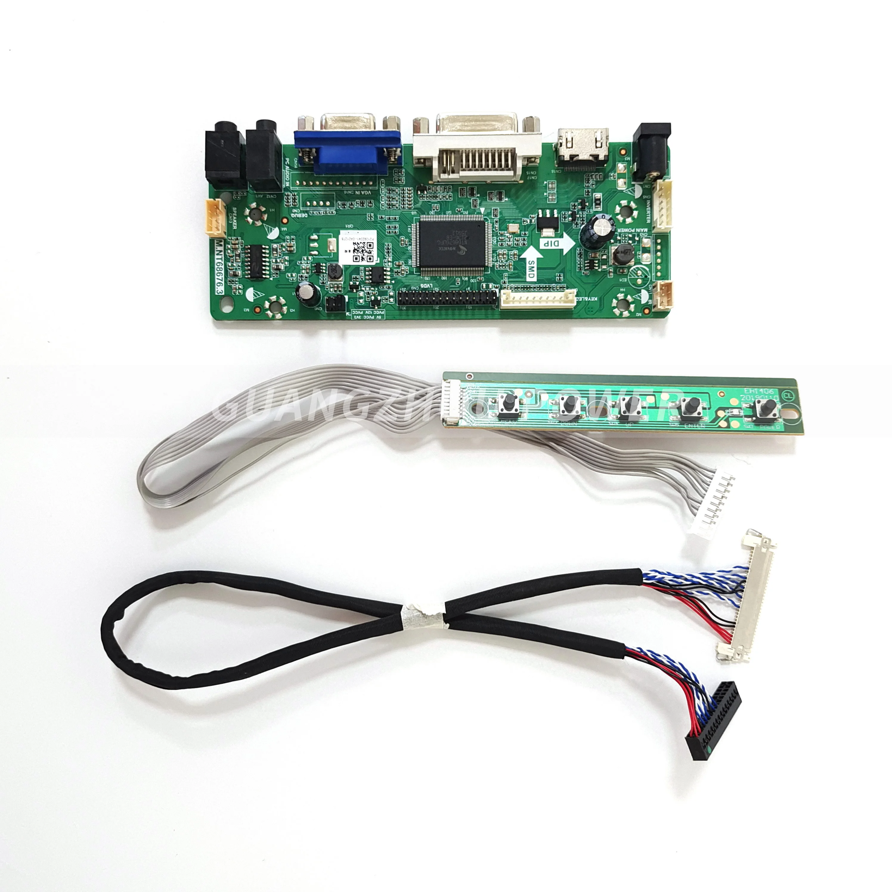 

HDMI+DVI+VGA+AUDIO LCD Controller Board M.NT68770 Fit 14.0 Inch 14Inch N140BGE-L33 N140BGE-L42 N140BGE-LB3 LCD LED Screen