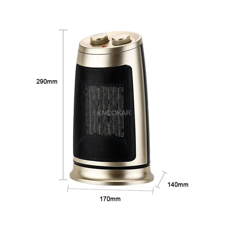 Petit chauffage solaire pour la salle de bain, petit appareil de chauffage électrique à économie d'énergie, chauffage rapide, D251