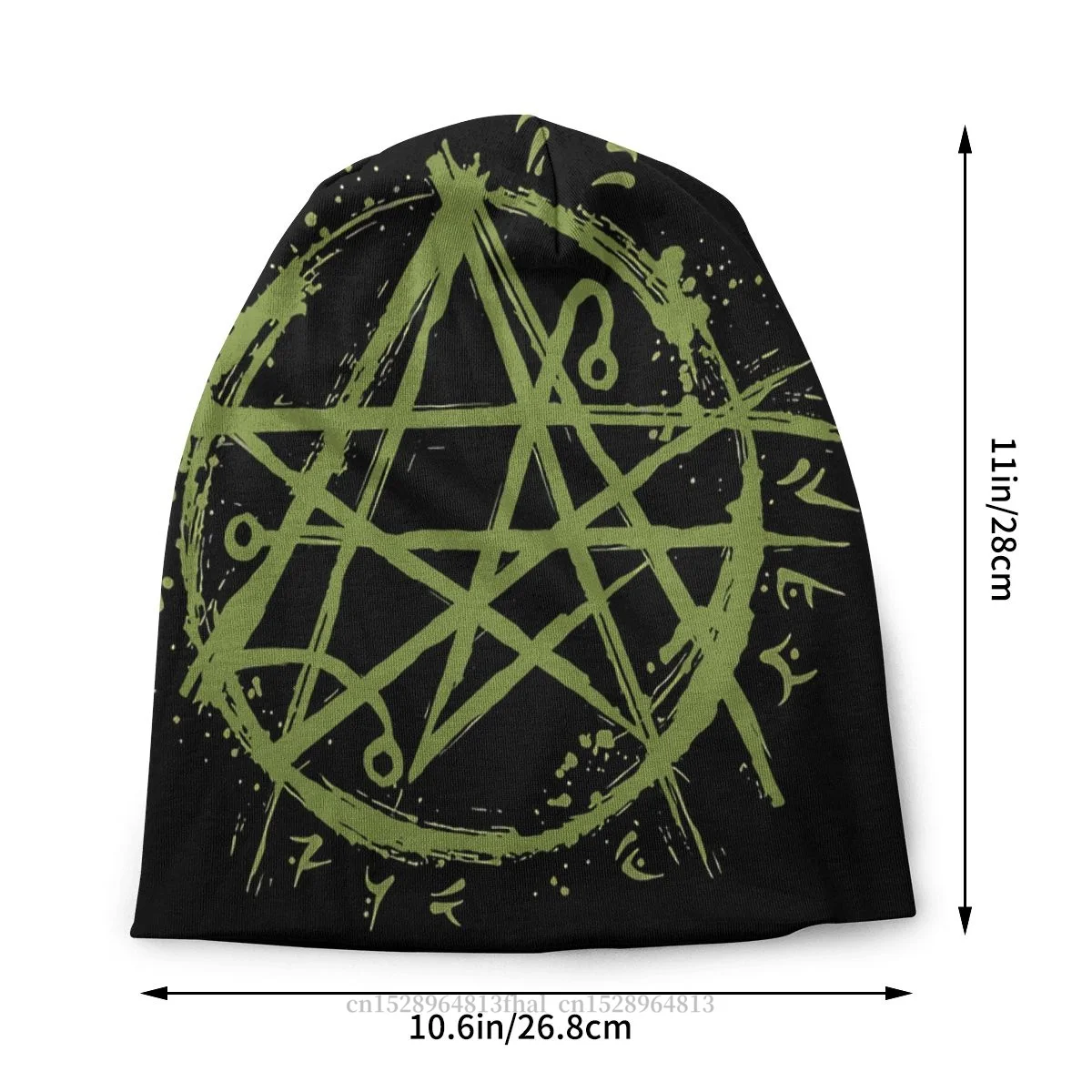 Necronomicon Sigil Lovecraft Symbol Occult Bonnet Homme Outdoor Hat Cthulhu Mythos Skullies Beanies Caps For Men Women Hats