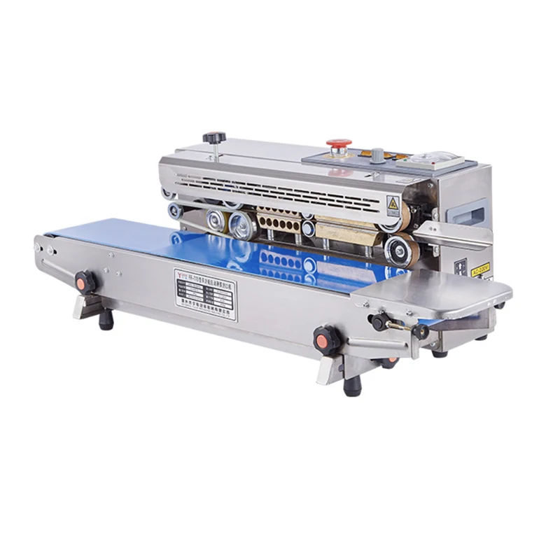 

770A stainless steel Multifunction Film Sealing Machine Daily Necessities Food Plastic Bag Automatic Continuous Sealing Machine