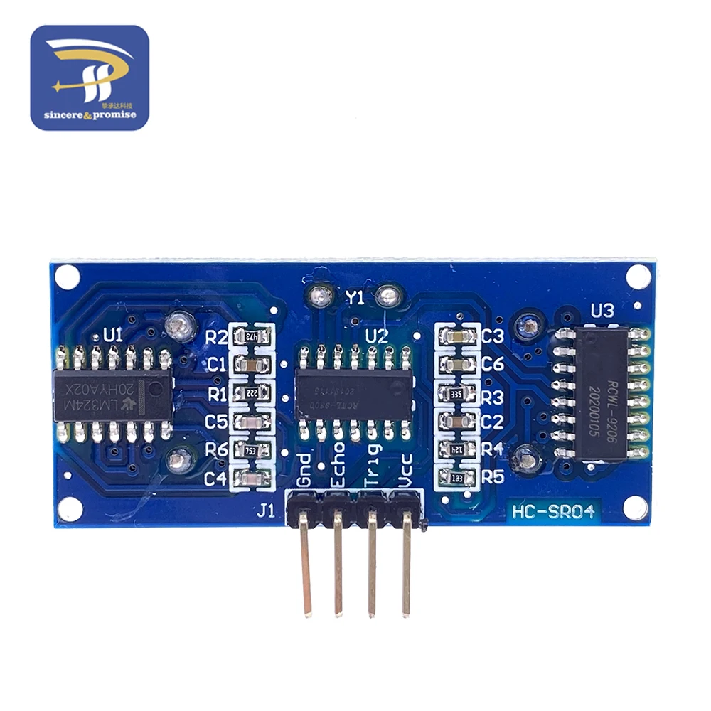 DC 3,3 V-5 V IO Ultraschall Modul Entfernung Messwandler Sensor Für Arduino DIY Kit Welle Detektor Bereich modul HC-SR04 – Detail 10
