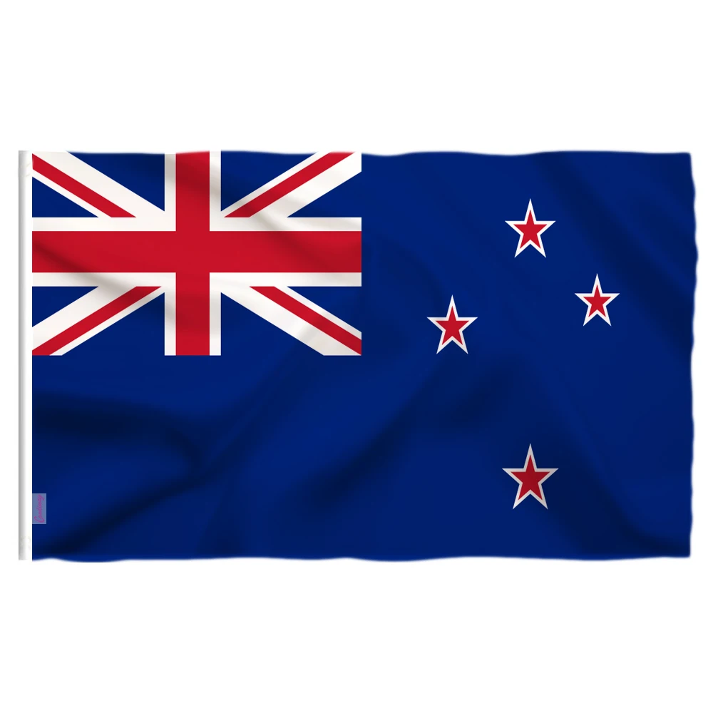 Wave 90X150cm NZL NZ New Zealand  Flag New Zealand Flag Banner