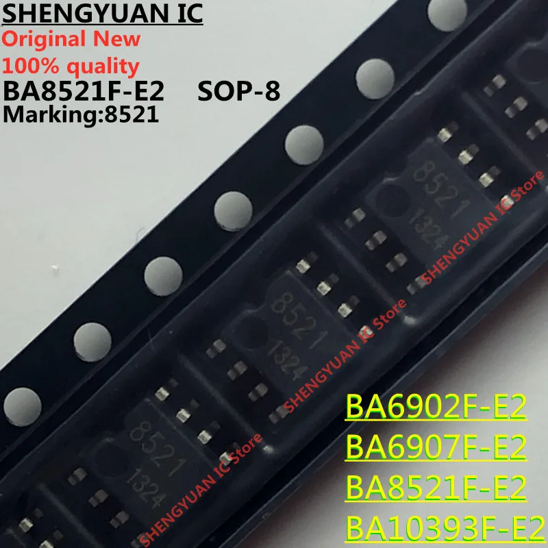 10 pcs BA6902F-E2 6902 BA6902F BA6902 BA6907F-E2 6907 BA6907F BA6907 BA8521F-E2 8521 BA8521F BA10393F-E2 10393 BA10393F 100% new