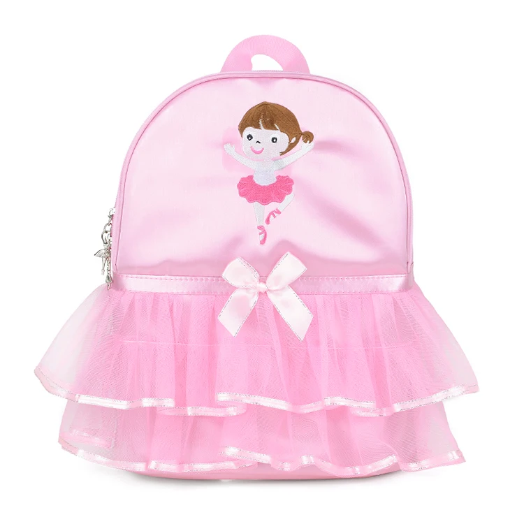 Girl Dance Bag for Girls Dance Ballet Bag For Girls Baby Children Tutu Ballerina Bag Gymnastics Backpack Kid Embroidered Handbag