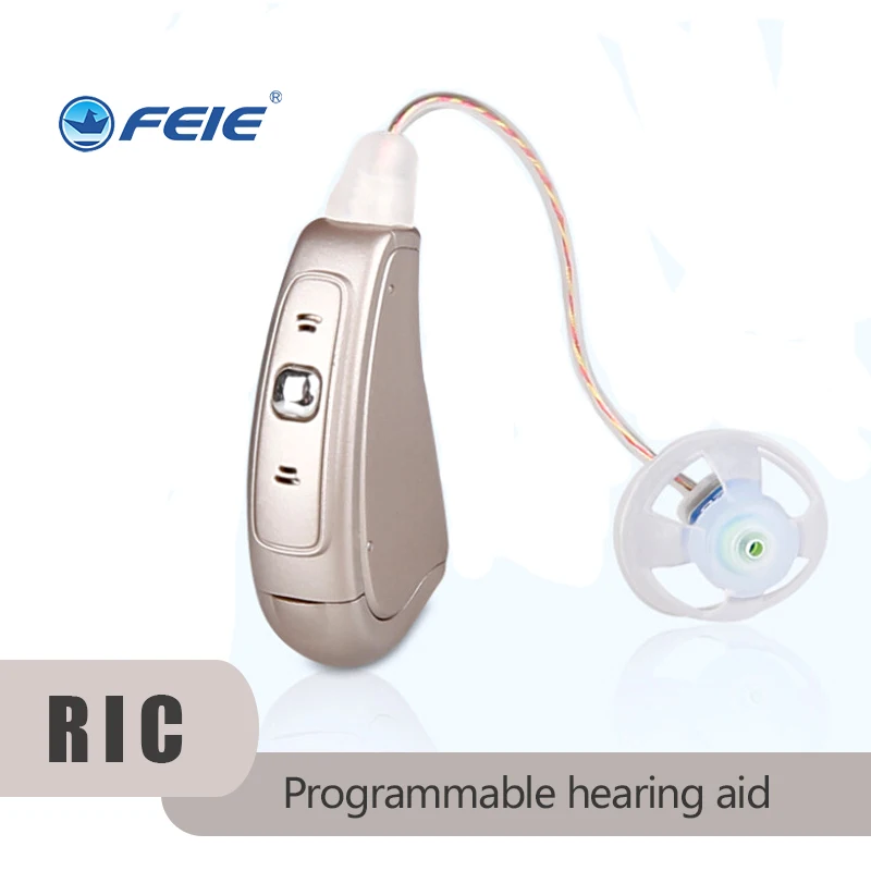 Left/Right RIC Hearing Aid Portable Small Inner Ear Invisible Best Sound Amplifier For The Elderly Care Deaf Hear Device MY-20