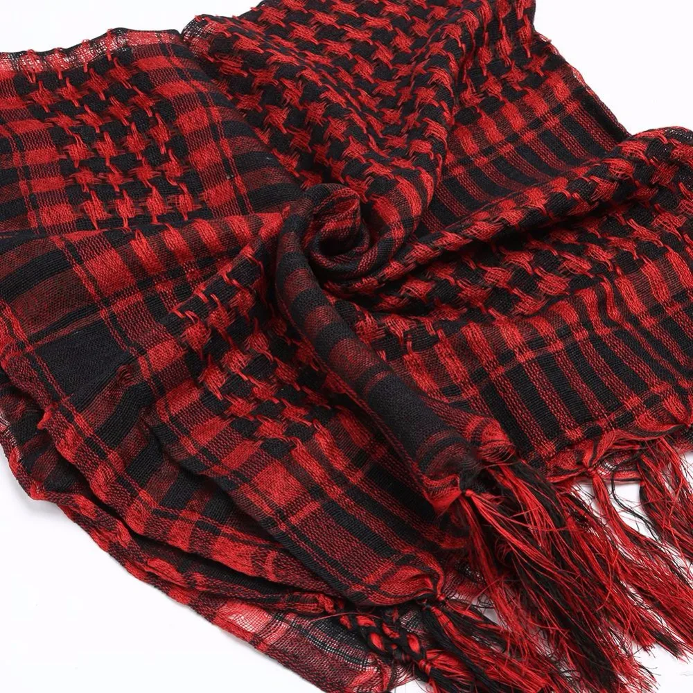 Chal cuadrado ligero para hombre, bufanda táctica militar, Ejército del desierto, KeffIyeh, Arafat, novedad de 2023