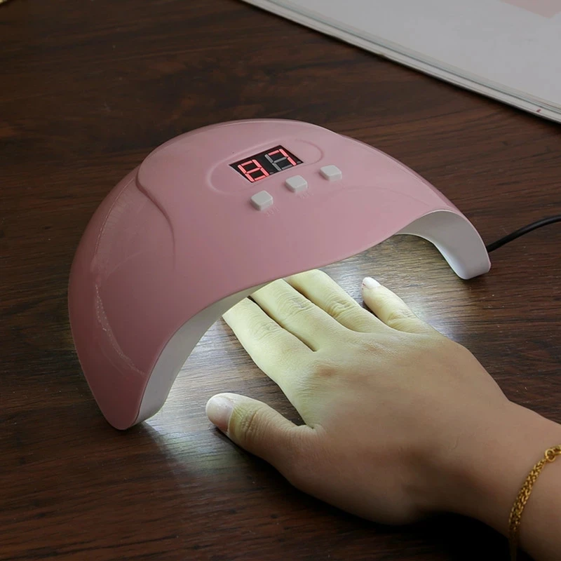 SUN X7 Max LED Nail Dryer Gel Polish Curing Lamp with Bottom Timer LCD Display Quick Dry Lamp For Nails Manicure Tools