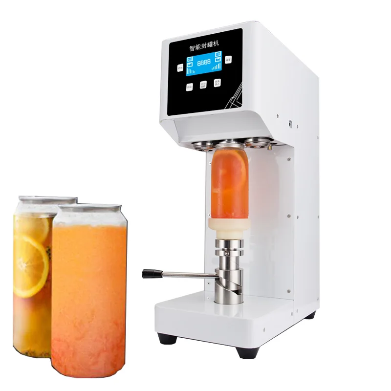 Drink bottle cans sealing machine aluminum beer can seamer cola can sealer for milk tea shop beverage cup sealing machine